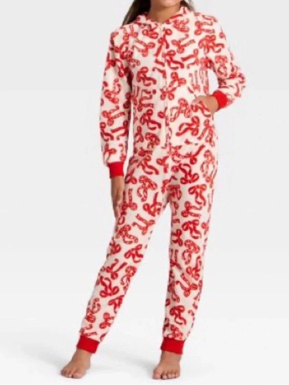 Girls' Bows Union Suit - Hooded One-Piece Pajamas Cat & Jack